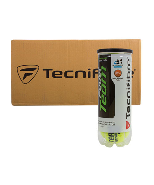 Doos van 24 kokers met 3 ballen Tecnifibre Padel Team
