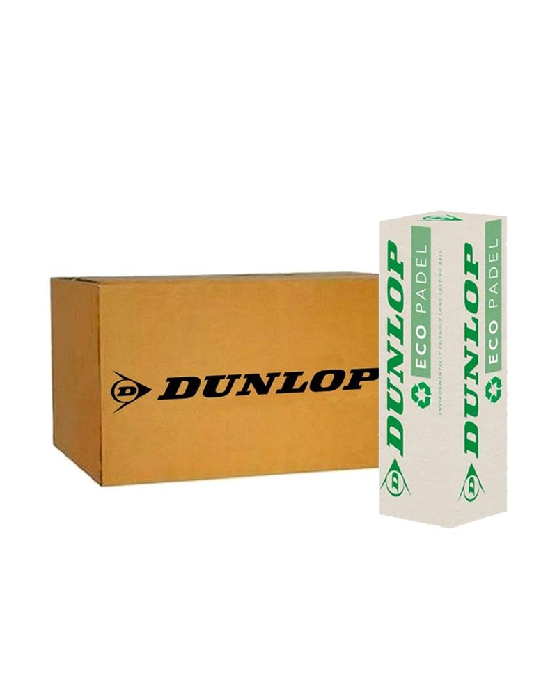 Doos met Dunlop Eco Padel ballen