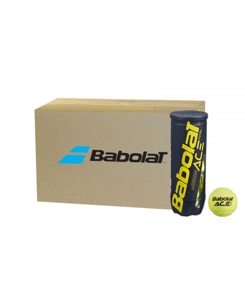 Doos met Babolat Ace Padel x3 ballen