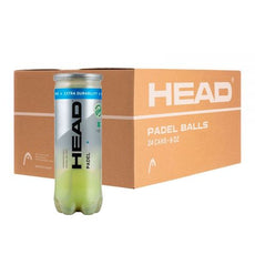 Doos van 24 kokers met 3 ballen Head Padel Pro