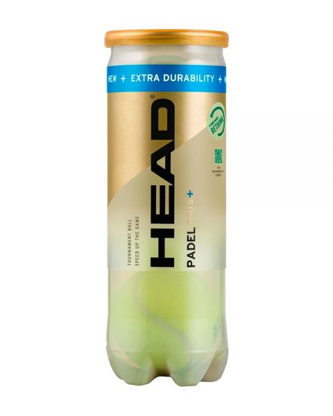 Doos van 24 kokers met 3 ballen Head Padel Pro S +