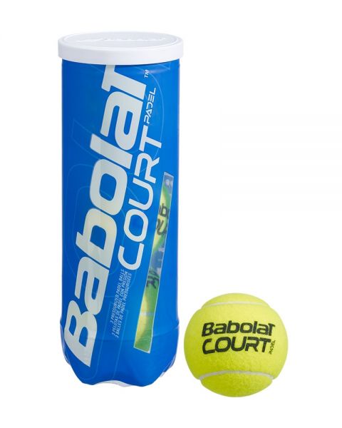 Doos met Babolat Court Padel ballen: Resistent
