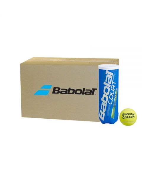 Doos met Babolat Court Padel ballen: Resistent