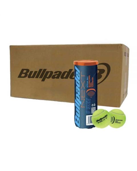 Doos van 24 kokers Bullpadel FIP Next ballen: Snelheid en Controle